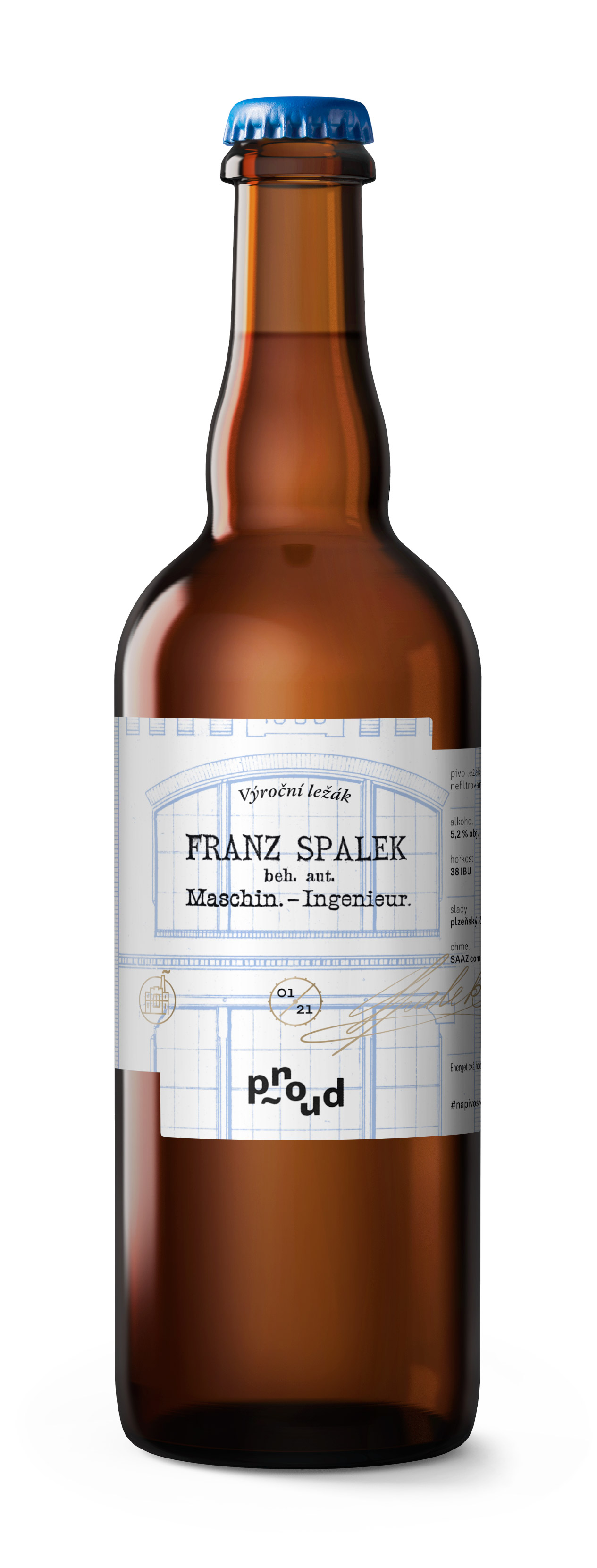 Franz Spalek ležák - lahev 750ml