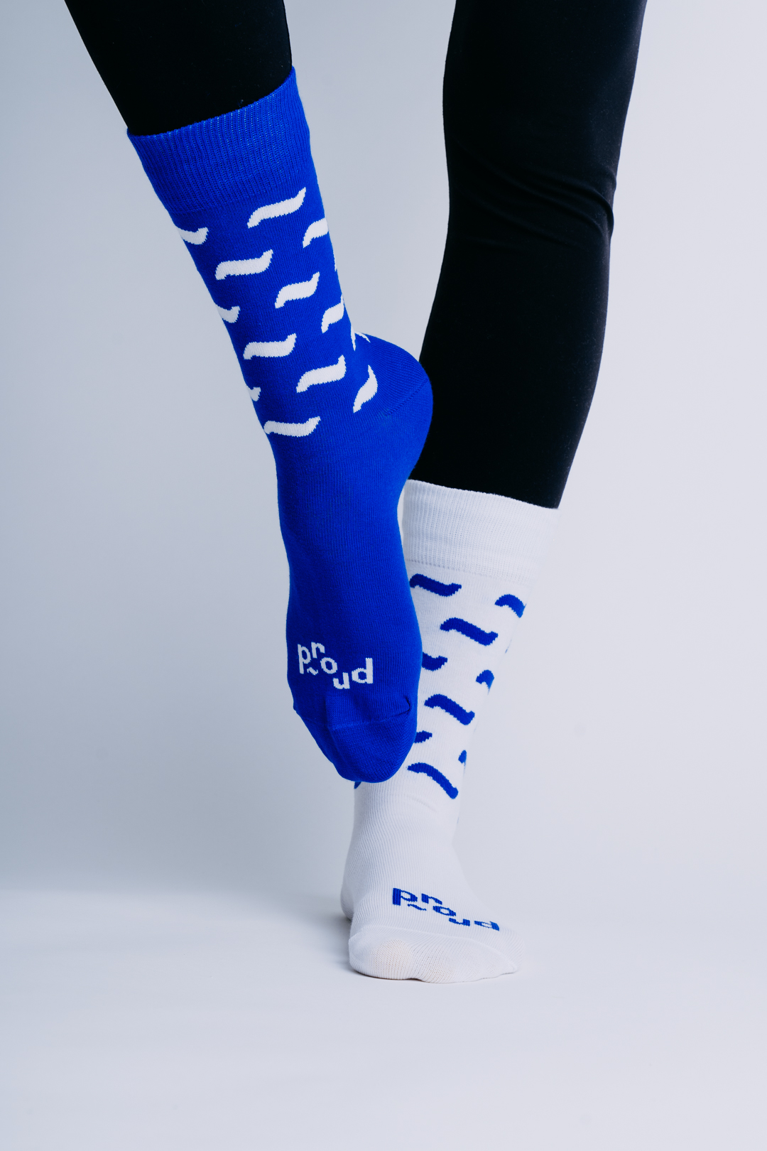 Ponožky Fusakle Proud modro-bílé